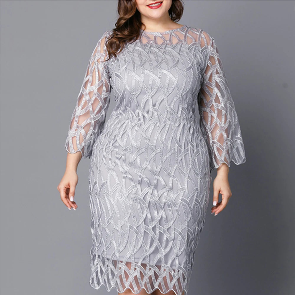 Silver dress for your new style